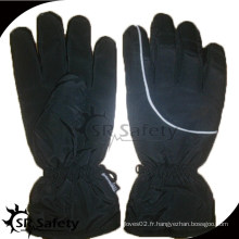 SRSAFETY gants de lin en coton noir imperméable à l&#39;eau sécurité glufes moto